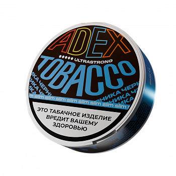 Купить Жевательный табак ADEX SLIM ULTRA STRONG "Blueberry" Жевательный табак ADEX SLIM ULTRA STRONG "Blueberry"
