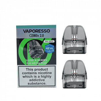 Картридж Vaporesso Luxe X COREX 2.0 MESH 0.8ohm 1шт/2уп