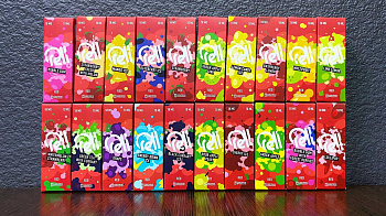 Жидкость для ЭСДН RELL RED SALT "Bubble gum with forest berries" 10мл 18мг.